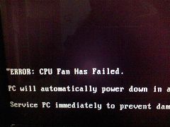 重启电脑出现“cpu fan has failed”提示的解决办法
